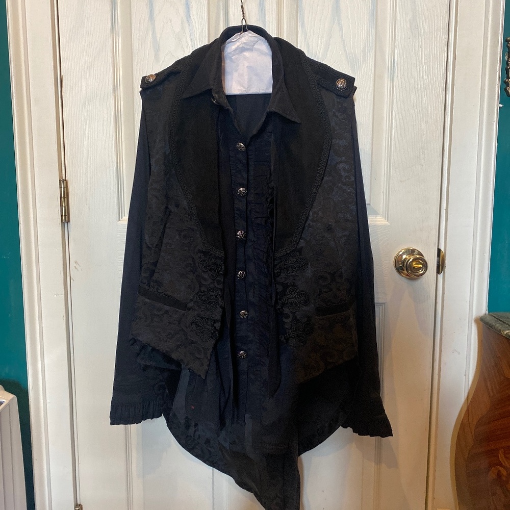 Endless Night Vampire/Gothic Blouse and Vest